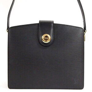 Louis Vuitton Capuchin Epi Black Shoulder Bag Noir crossbody